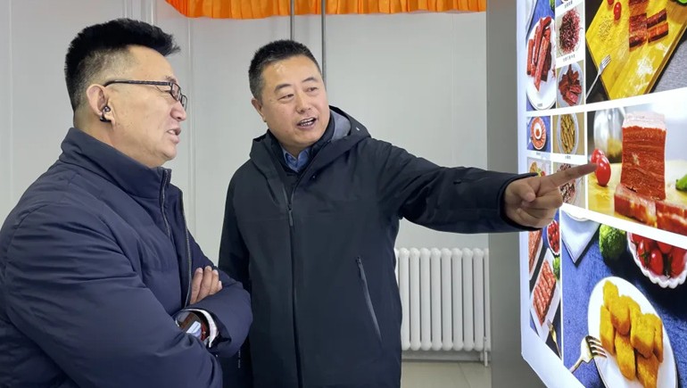 甘肃省食品安全促进会会长王庆邦一行莅临奇正健康调研—助力功能食品行业高质量发展